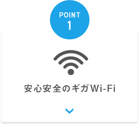 安心安全のギガWi-Fi