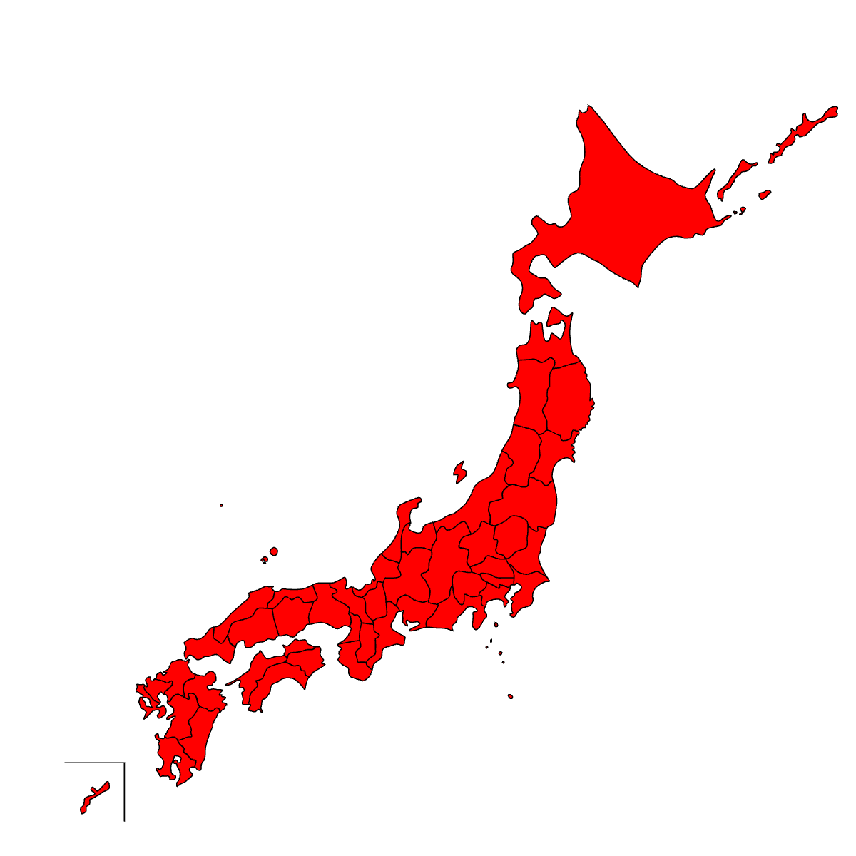 とくとくBB光の対応エリア地図