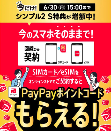 ワイモバイルキャンペーン 20,000ポイントプレゼント