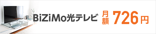 BiZiMo光テレビ