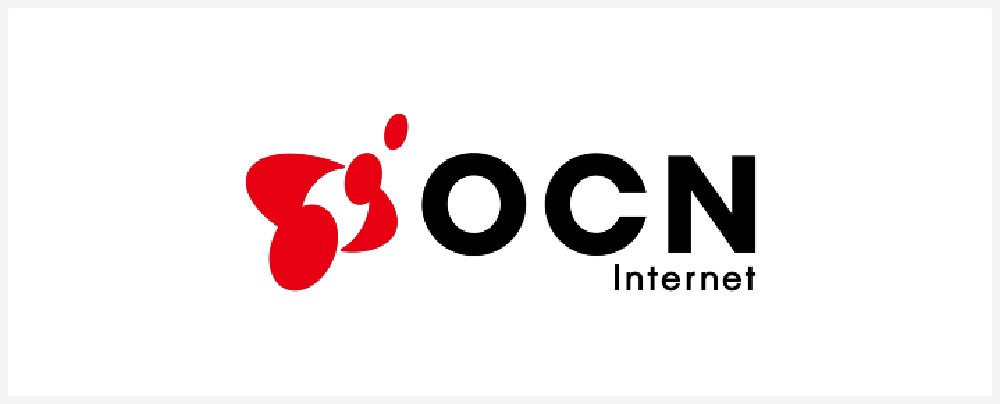 OCNインターネットのロゴ（枠あり）